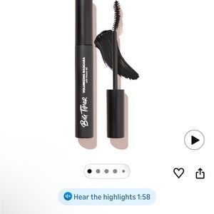 The Lip Bar Volumizing Mascara - Intense Black